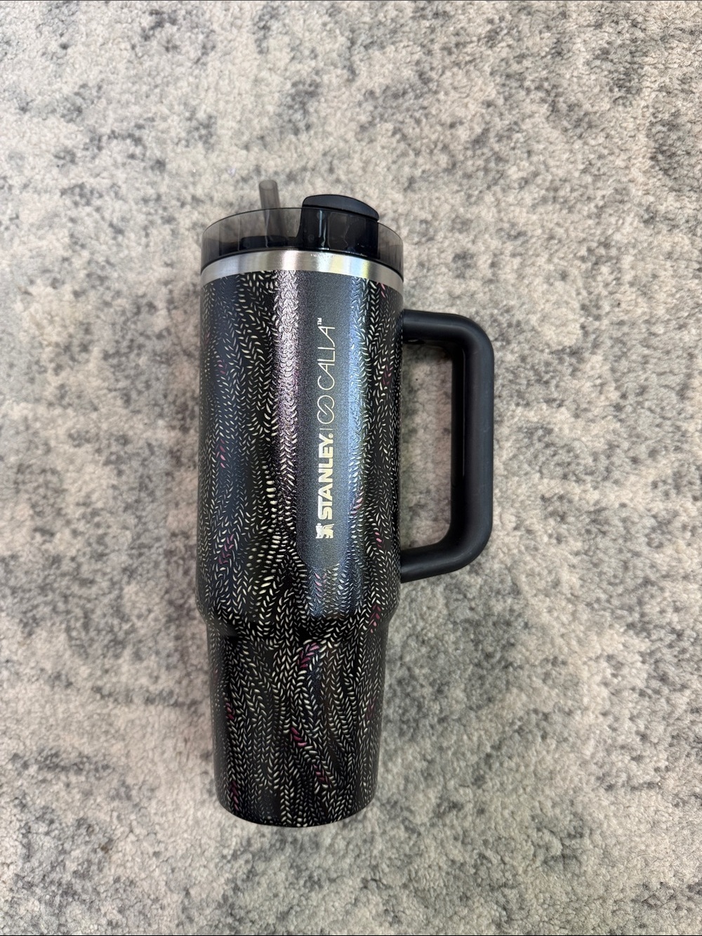 Stanley Calia 30 oz Go Cup Travel Mug - Black metallic Speckled